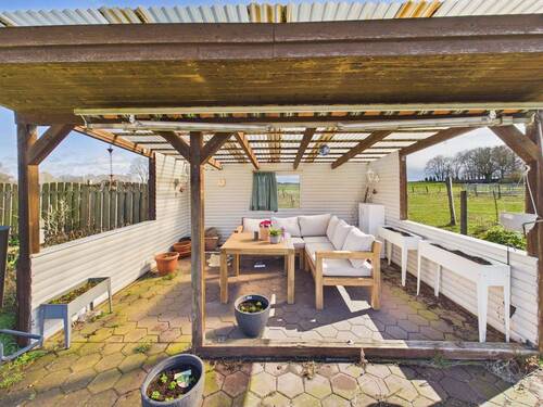 Überdachte Lounge-Terrasse - 