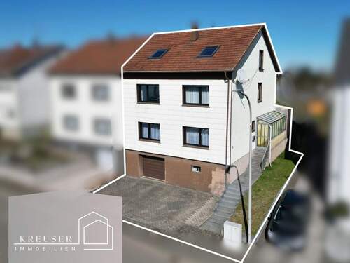Bild 1 - Einfamilienhaus mit großem Garten in ruhiger Top-Lage von Saarlouis - ideal für Familien!