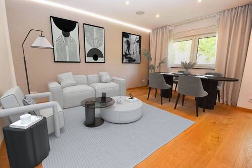 Wohnzimmer (virt. möbliert) - 