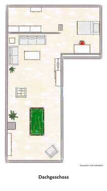 Dachgeschoss nicht Ausgebaut - 