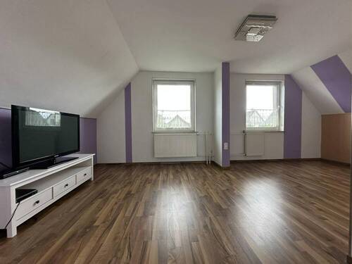 Schlafzimmer 1 & 2 im Dachgeschoss (zusammengelegt) - 