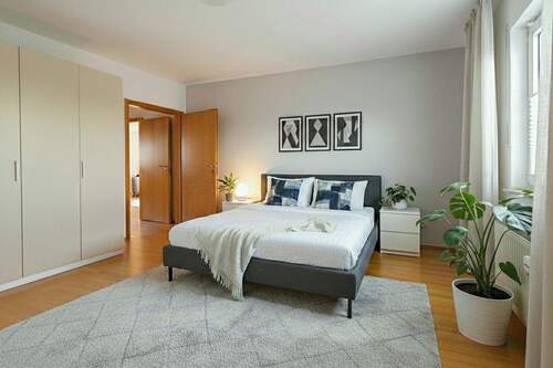 Schlafzimmer illustriert - 