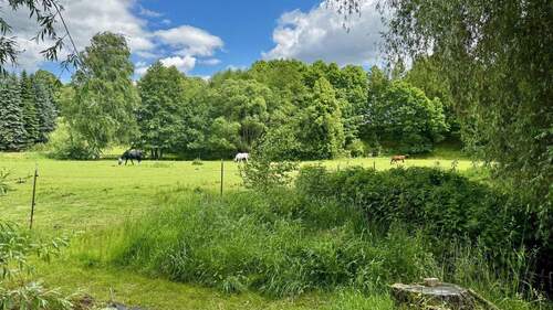 Blick vom Grundstück - 