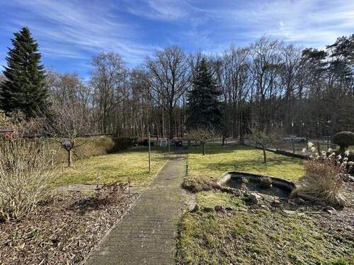 Grundstück mit Teich - 