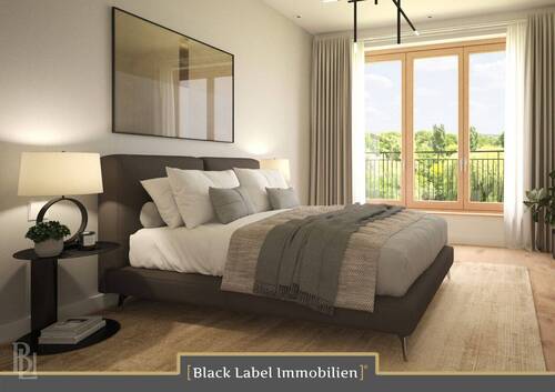 Schlafzimmer - Etagenwohnung mit 42,00 m&sup2; in Potsdam zum Kaufen