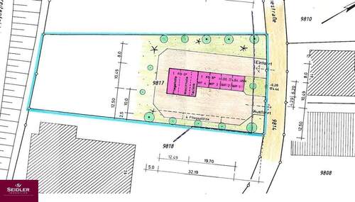 Kenzingen - Ausschnitt Lageplan - 