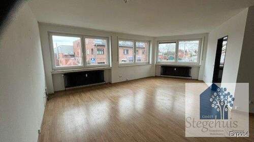 Wohnzimmer - 3 Zimmer Etagenwohnung zur Miete in Schüttorf