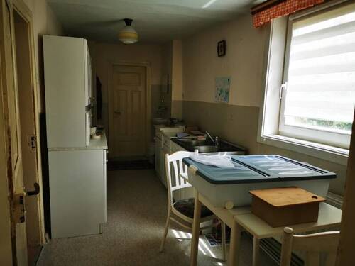 Küche Erdgeschoss - Reihenmittelhaus mit 100,00 m&sup2; in Elstra zum Kaufen