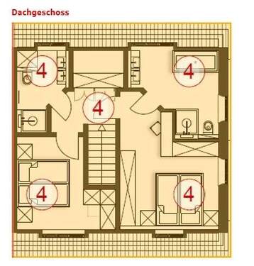 MFH Dauerwohnung 4 Dachgeschoss - 