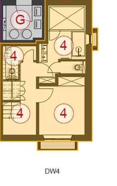 MFH Dauerwohnung 4 Keller - 