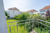 Wohn- und Geschäftshaus in Senden - 1. OG 4 Zimmer Wohnung - Balkon Schlafzimmer 1 - 