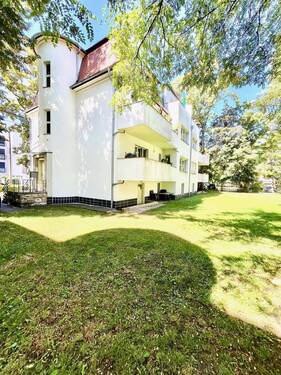 Objektansicht Seitenansicht Rückseite - 4 Zimmer Etagenwohnung in Leipzig