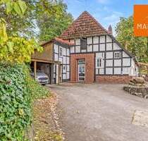 Charakter statt Schablone - großzügiges Fachwerkhaus mit zwei Einheiten und vielen Möglichkeiten - Harsefeld