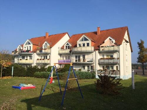 Hinteransicht - 3 Zimmer Etagenwohnung in Königsbrück