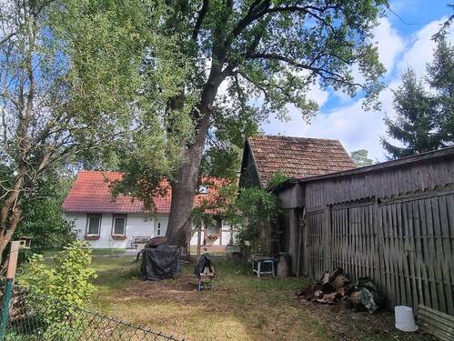 Rechts Garage Schuppen - 2 Zimmer Reihenendhaus zum Kaufen in Vielitzsee