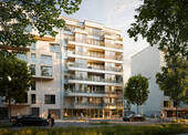 Außenvisualisierung - Etagenwohnung mit 70,80 m&sup2; in Berlin zum Kaufen