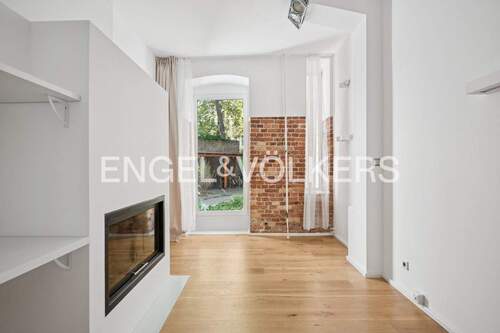 offenes Kaminzimmer - Etagenwohnung mit 99,00 m&sup2; in Berlin zum Kaufen