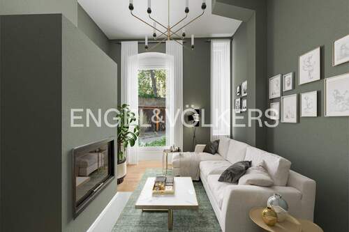 Visualisierung Kaminzimmer - 