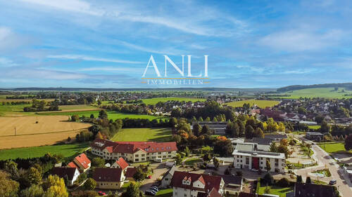 Grundstück projektiert in Syrgenstein 3 Vogelperspektive - 