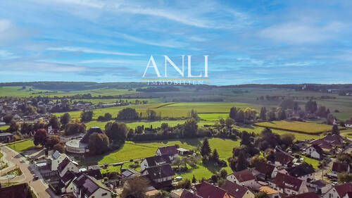Grundstück projektiert in Syrgenstein 4 Vogelperspektive - 