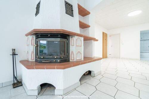 Kamin im Wohnzimmer - 