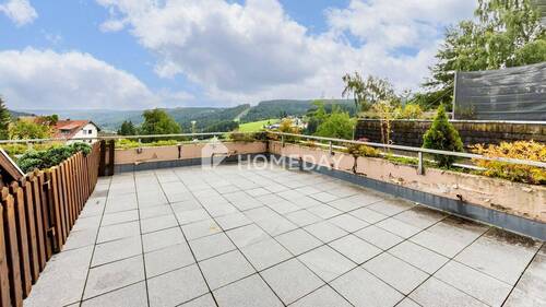 Balkon 1 - 2 Zimmer Terrassenwohnung zum Kaufen in Schonach im Schwarzwald