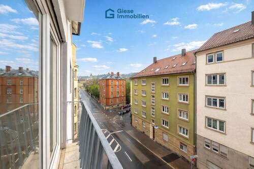 Aussicht - 2 Zimmer Etagenwohnung in Stuttgart