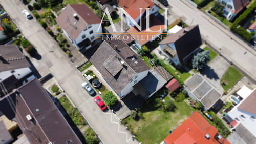 Vogelperspektive Haus Vöhringen - 3 Zimmer Etagenwohnung zum Kaufen in Vöhringen