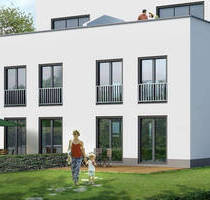 Neubau-DHH in Wiesbaden – mit Dachterrasse und Garten