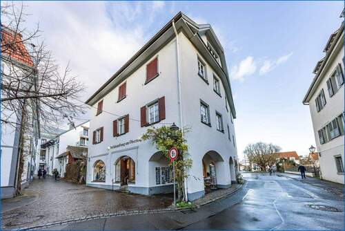 Haus ansicht - Traumhafte, aparte Denkmalwohnung im Herzen v. RZ- wenige Schritte zum Bodensee, Bezugsbereit!