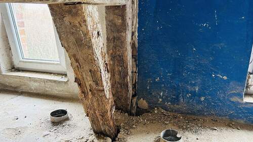 Schäden an Balken - 