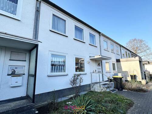 Ansicht vorn - Endlich ein eigenes Haus mit Garten und Garage! - Ideal für die kleine Familie