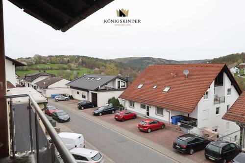 Blick vom Balkon im... - 