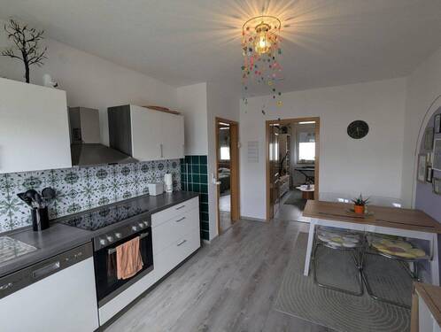 Küche mit Essbereich - 2 Zimmer Etagenwohnung in Heubach