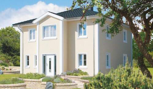 Putzfassade mit Giebel - 5 Zimmer Einfamilienhaus in Köln