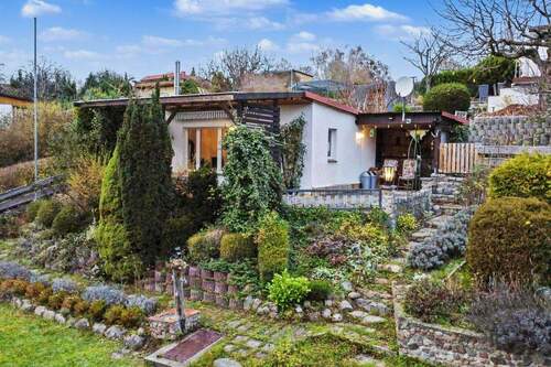 Ansicht aus Südost - Auszeit am Tollensesee: Renoviertes und möbliertes Wochenendhaus in Groß Nemerow