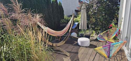 Terrassenansicht - Einfamilienhaus mit 156,00 m&sup2; in Vaterstetten zum Kaufen