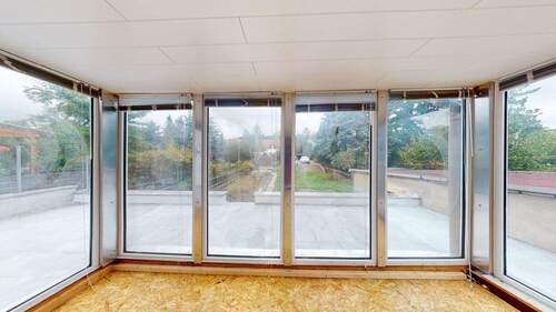 Wintergarten mit Gartenblick - 