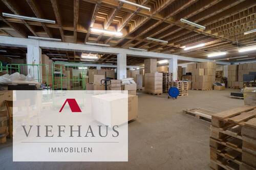Viefhaus Immobilien Würzburg - Lagerhalle mit LKW-Rampe mit ca. 500m² ab sofort