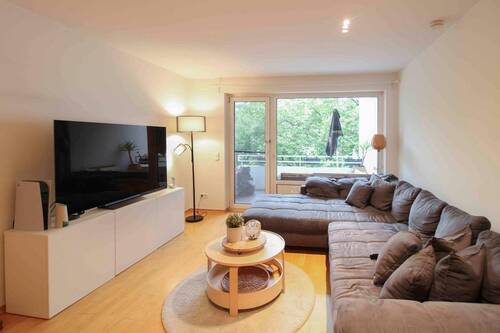 Wohnzimmer - Etagenwohnung mit 98,00 m² in Wiesbaden zum Kaufen