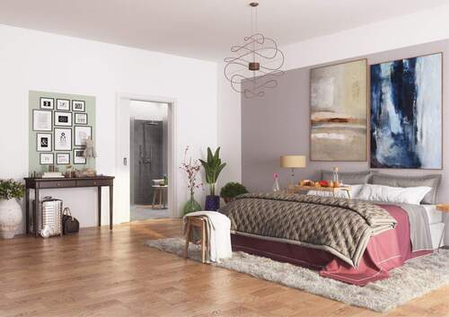 Schlafzimmer - Etagenwohnung mit 118,70 m&sup2; in Berlin zum Kaufen