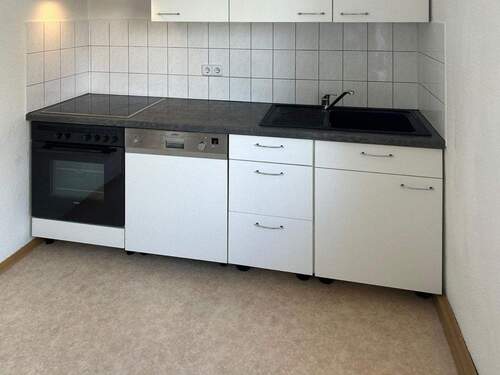 Küche mit Einbauküche - 