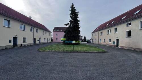 Hofansicht - 3 Zimmer Etagenwohnung in Borna