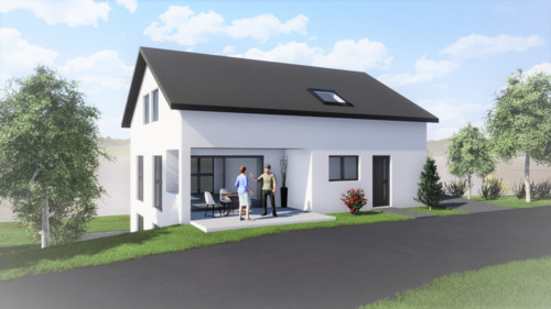 So könnte Ihr Haus aussehen... - Grundstück in Böblingen zum Kaufen