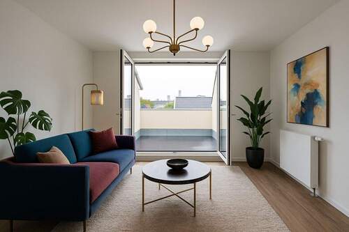 Beispielvisualisierung - Bestlage in Friedenau: Lichtdurchflutetes Familiendomizil mit Terrassen & Home Office