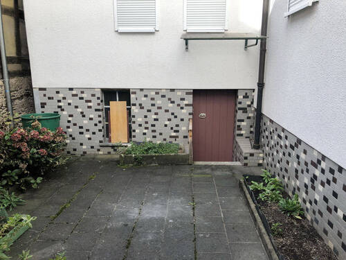 Innenhof - 7 Zimmer Reihenendhaus in Enkirch