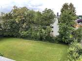 Balkon Blick in Garten - 