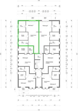 Wohnung 7 - 3 Zimmer Etagenwohnung zur Miete in Bad Doberan