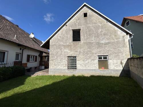 Blick Anbau Schopf - 