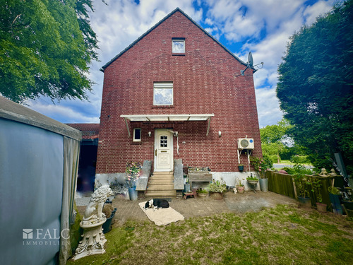 Seitenansicht Gebäude - 7 Zimmer Doppelhaushälfte in Heinsberg